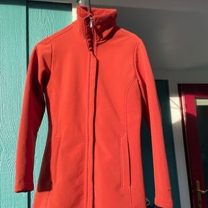 Patagonia Slim Fit Soft-shell Parka - Rust / W's Small